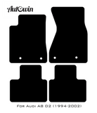 Black Floor Mats for Audi A8 D2 (1994-2002) | No Steps - AutoWin