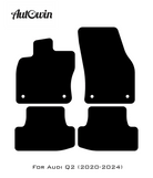 Black Floor Mats for Audi Q2 (2020-2024) | No Steps - AutoWin