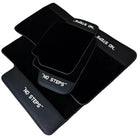 Black Floor Mats For BMW 3 Series G20 No Steps Edition - AutoWin
