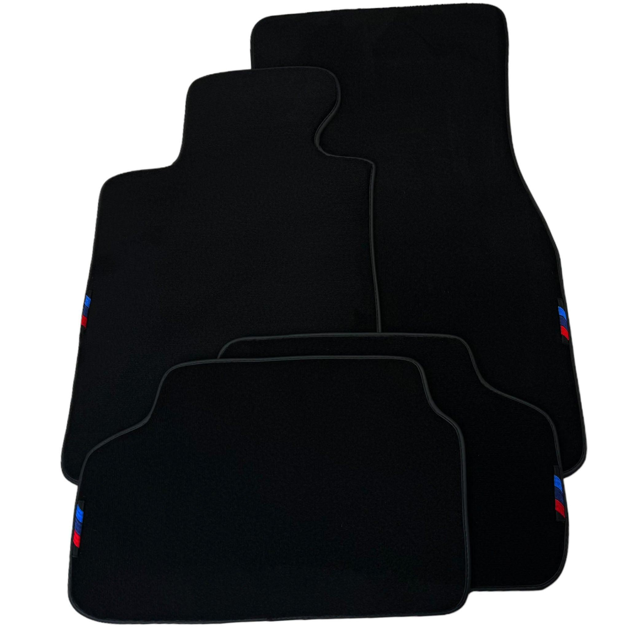 Black Floor Mats For BMW 8 Series Gran Coupe G16 | Black Trim AutoWin Brand - AutoWin