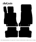Black Floor Mats For Mercedes Benz E-Class S213 Estate (2020-2023) Hybrid | AutoWin Edition - AutoWin