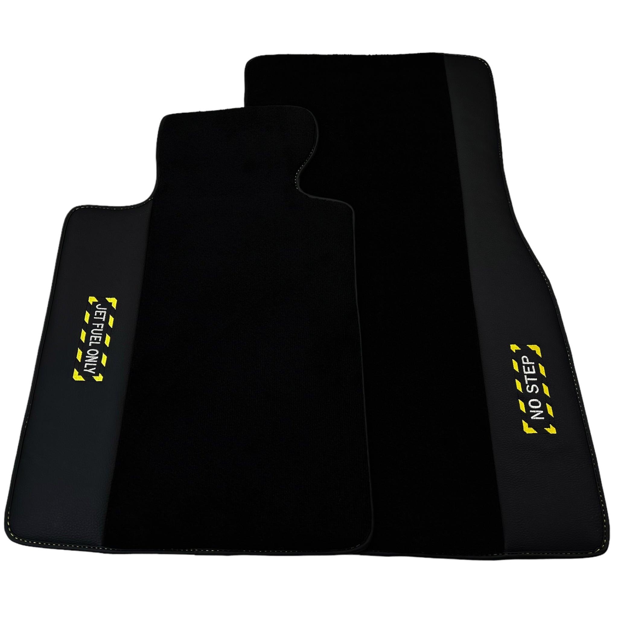 Black Mats For BMW 3 Series E30 2-doors Coupe | Fighter Jet Edition - AutoWin