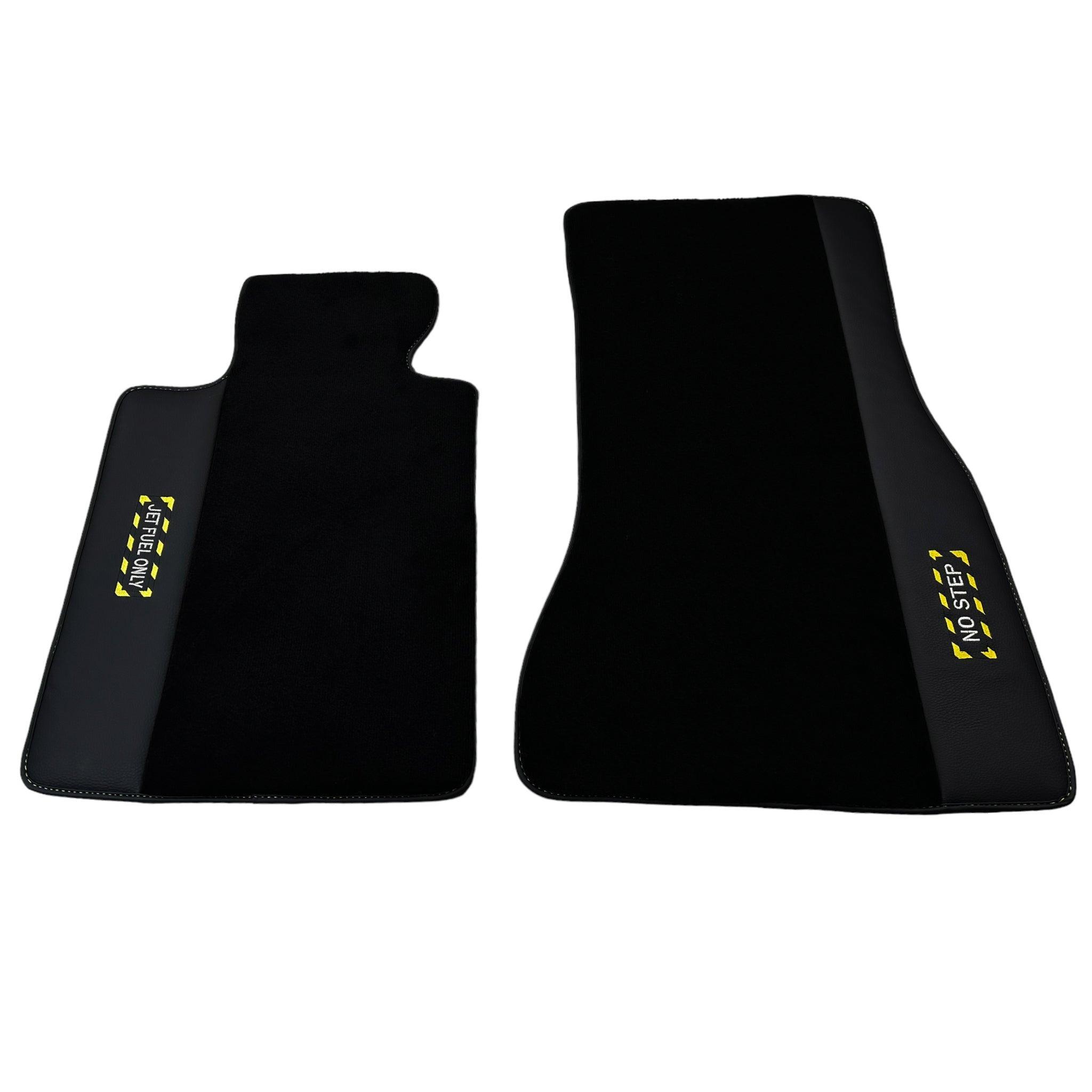 Black Mats For BMW 3 Series E30 4-doors Sedan | Fighter Jet Edition - AutoWin