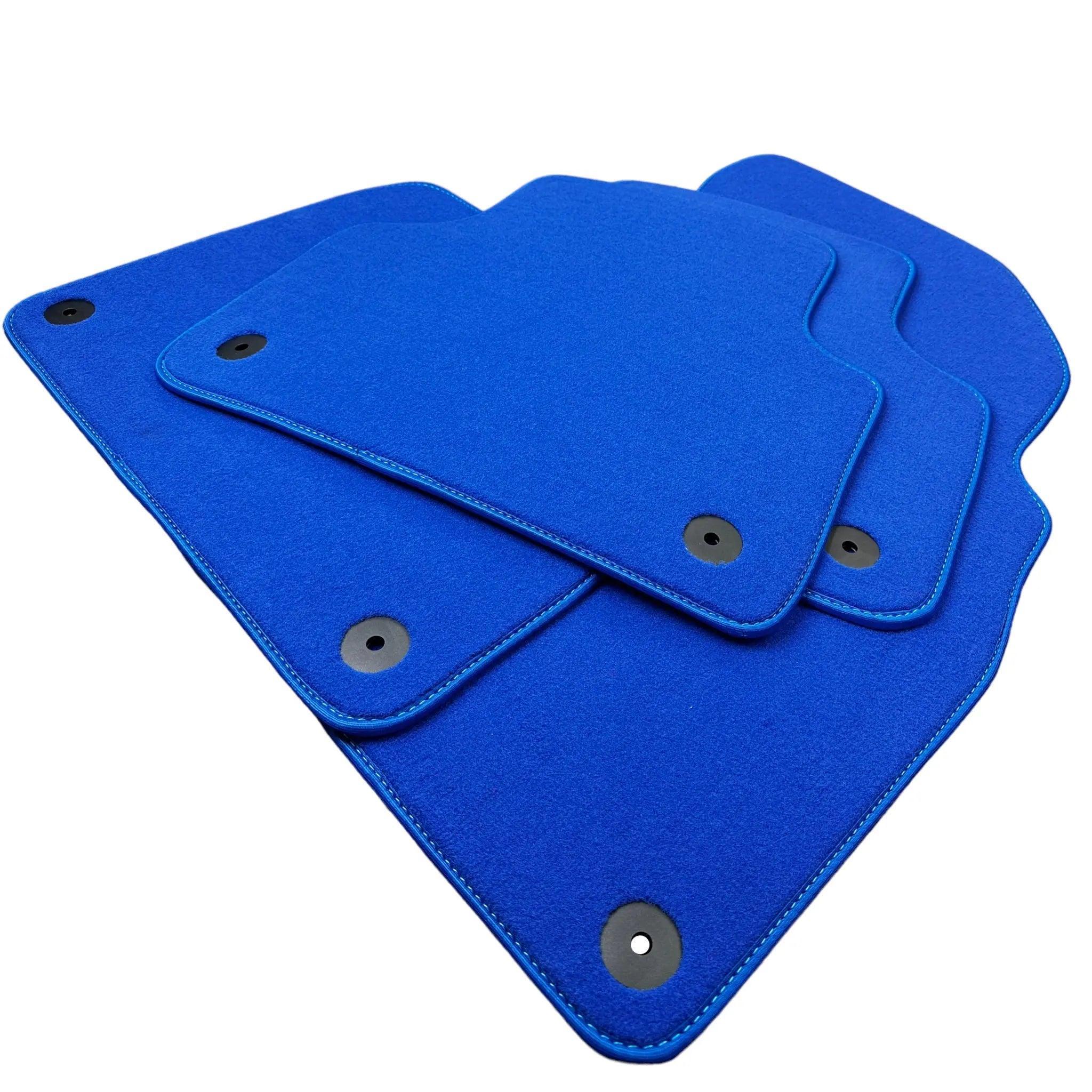 Blue Floor Mats For Bentley Flying Spur (2013-2019) - AutoWin