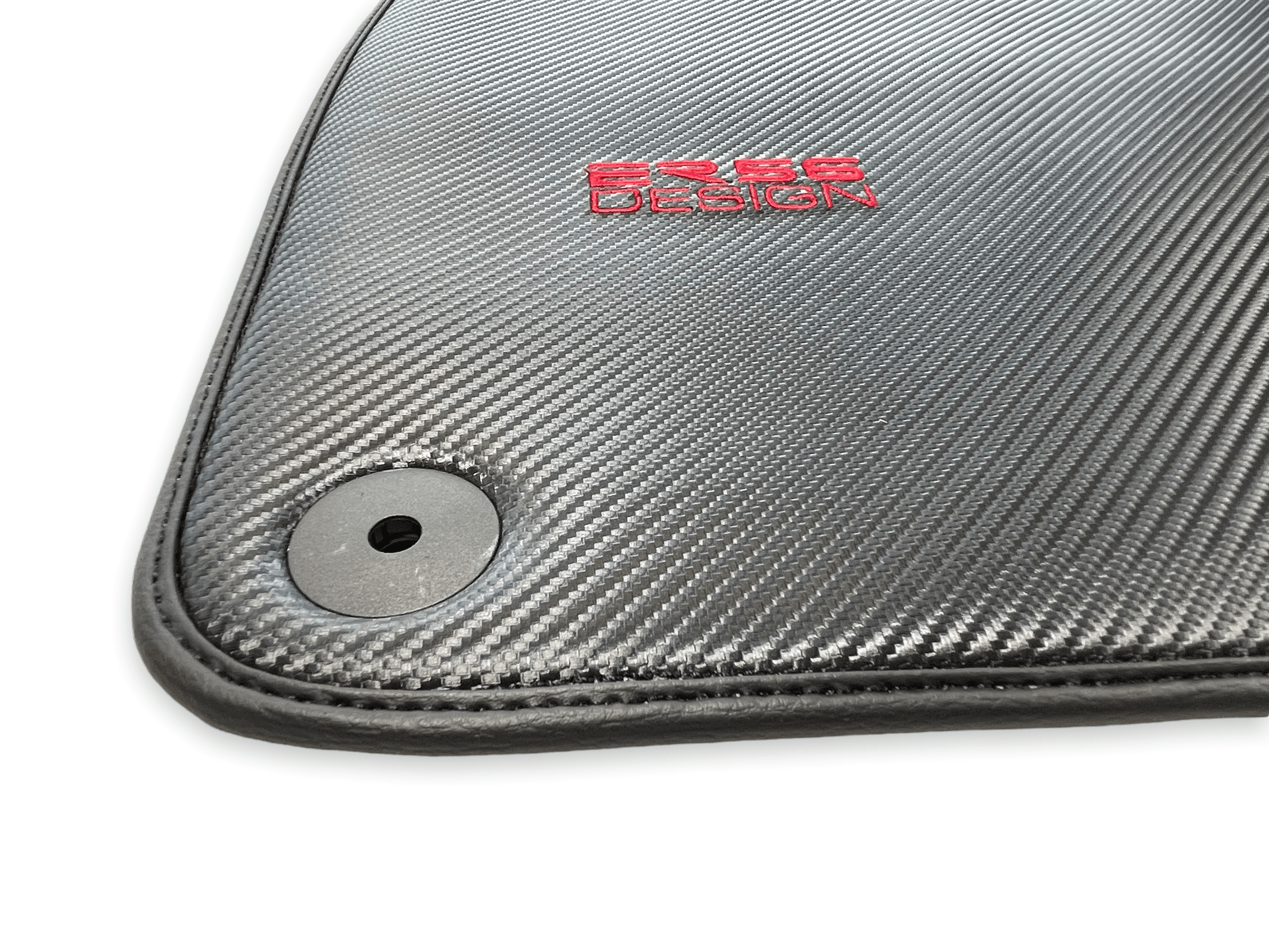Carbon Fiber Leather Floor Mats for Audi R8 2015-2023 ER56 Design - AutoWin