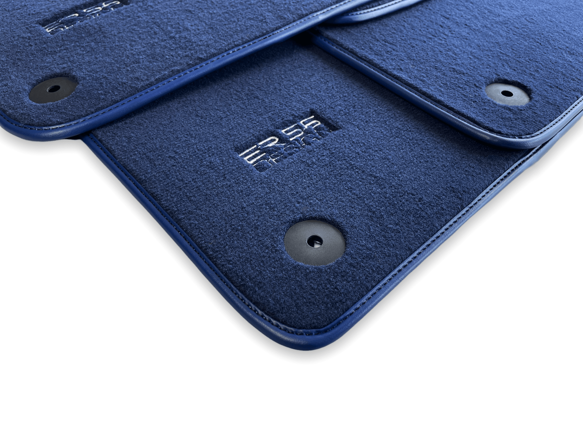 Dark Blue Floor Mats for A6 - C8 Avant (2018-2023) | ER56 Design - AutoWin