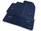 Dark Blue Floor Mats for Audi Q7 4M (2019-2023) | ER56 Design - AutoWin