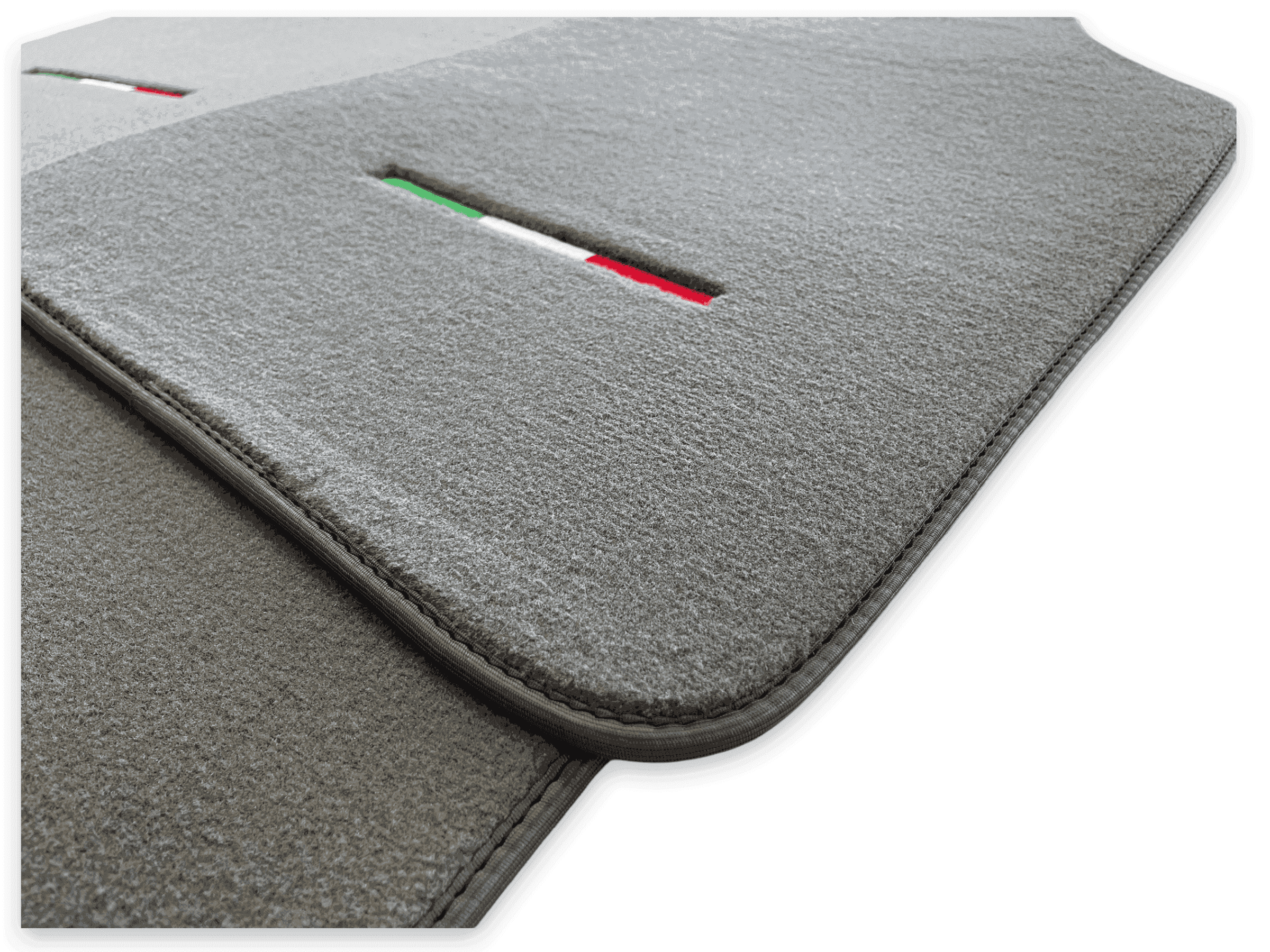 Gray Floor Mats for Fiat Punto Evo (2009-2012) 5 Doors - AutoWin