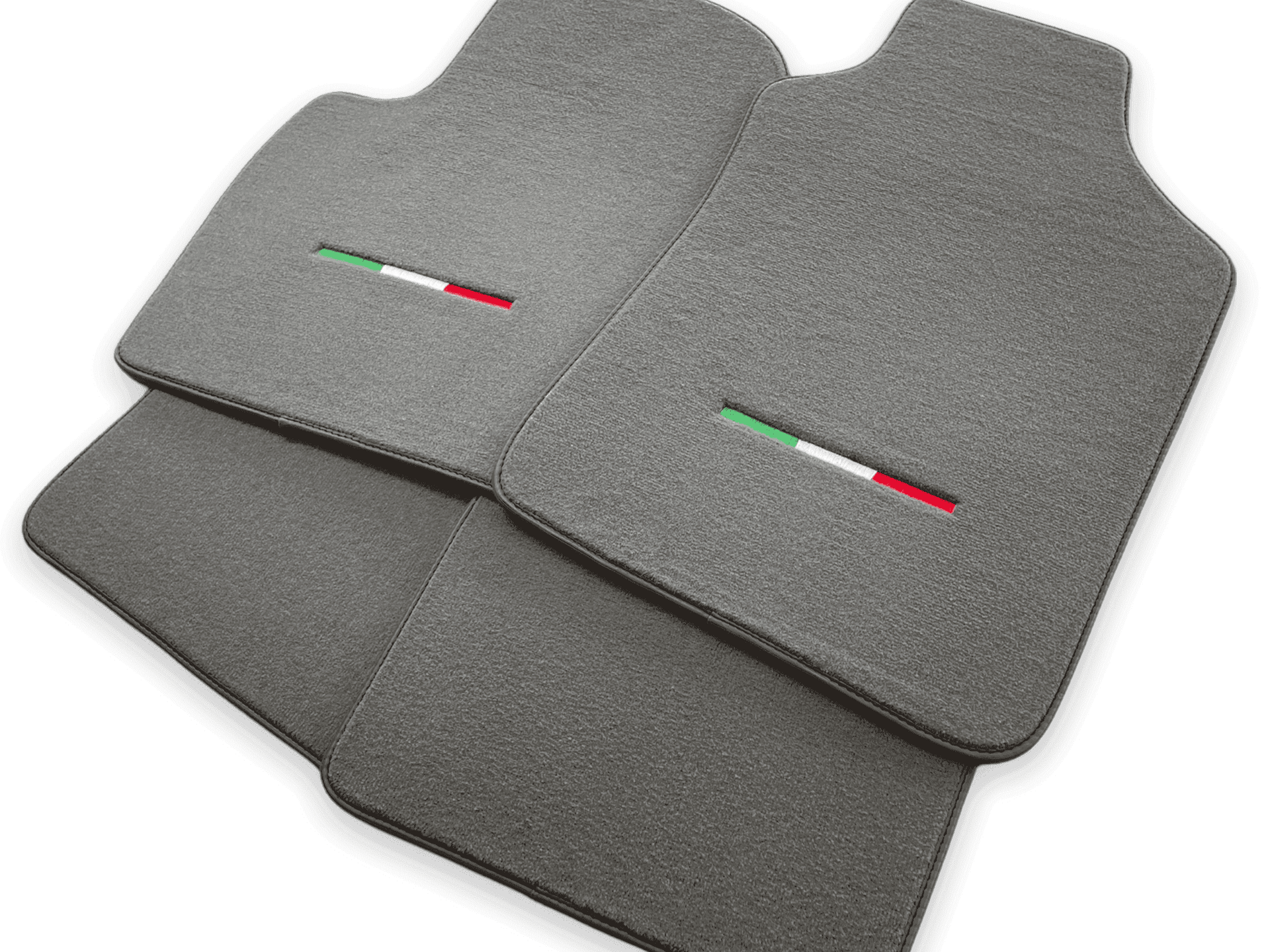 Gray Floor Mats for Fiat Punto Evo (2009-2012) 5 Doors - AutoWin