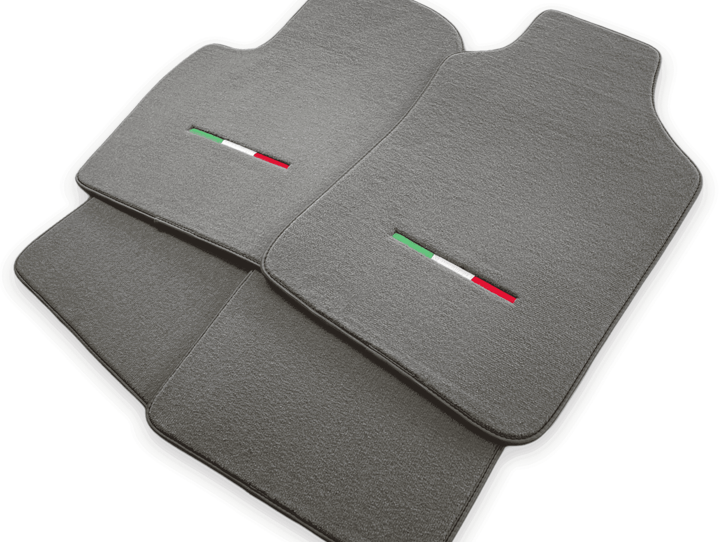 Gray Floor Mats for Fiat Punto Evo (2009-2012) 5 Doors - AutoWin