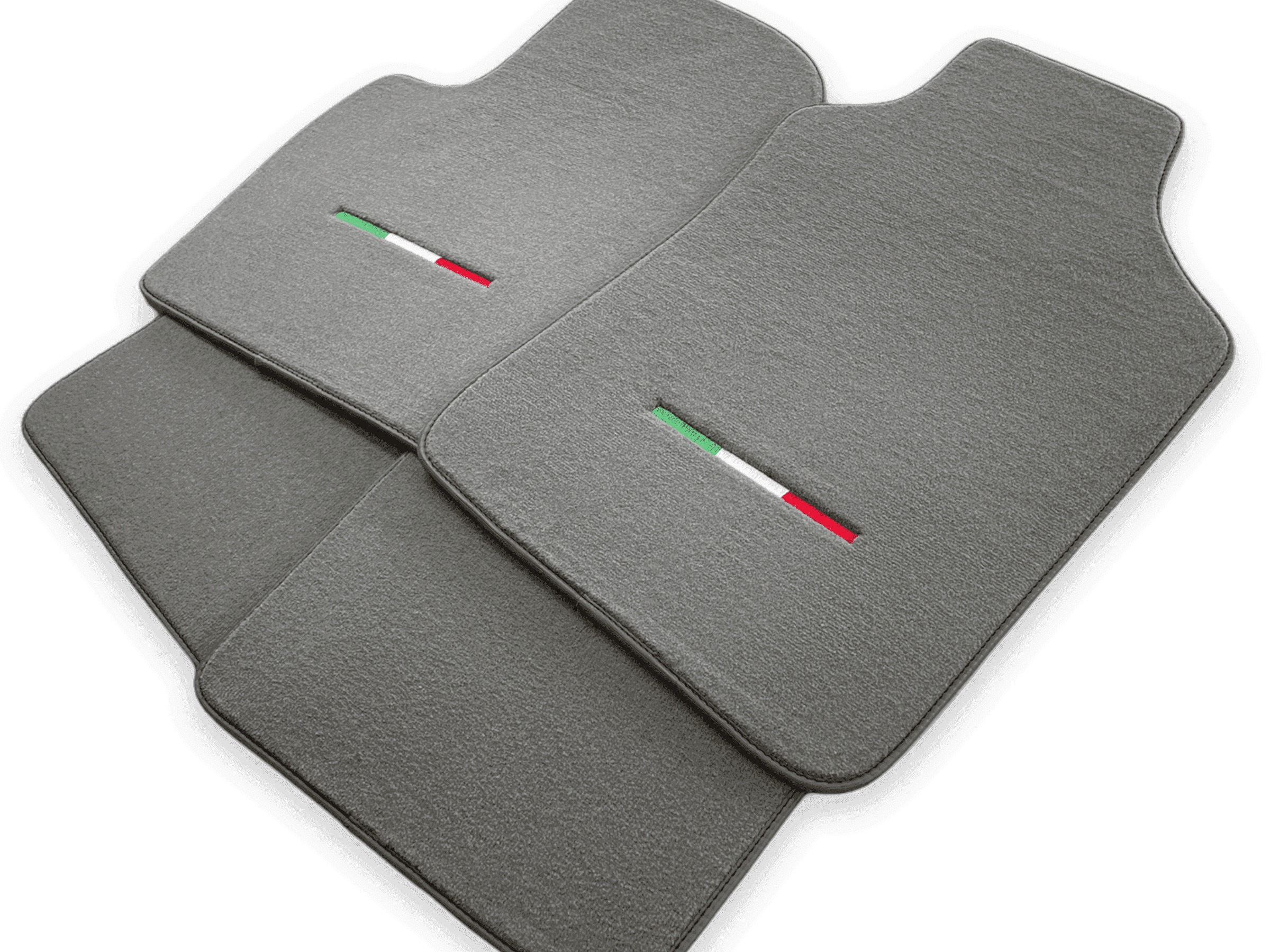 Gray Floor Mats for Fiat Punto Evo (2009-2012) 5 Doors - AutoWin