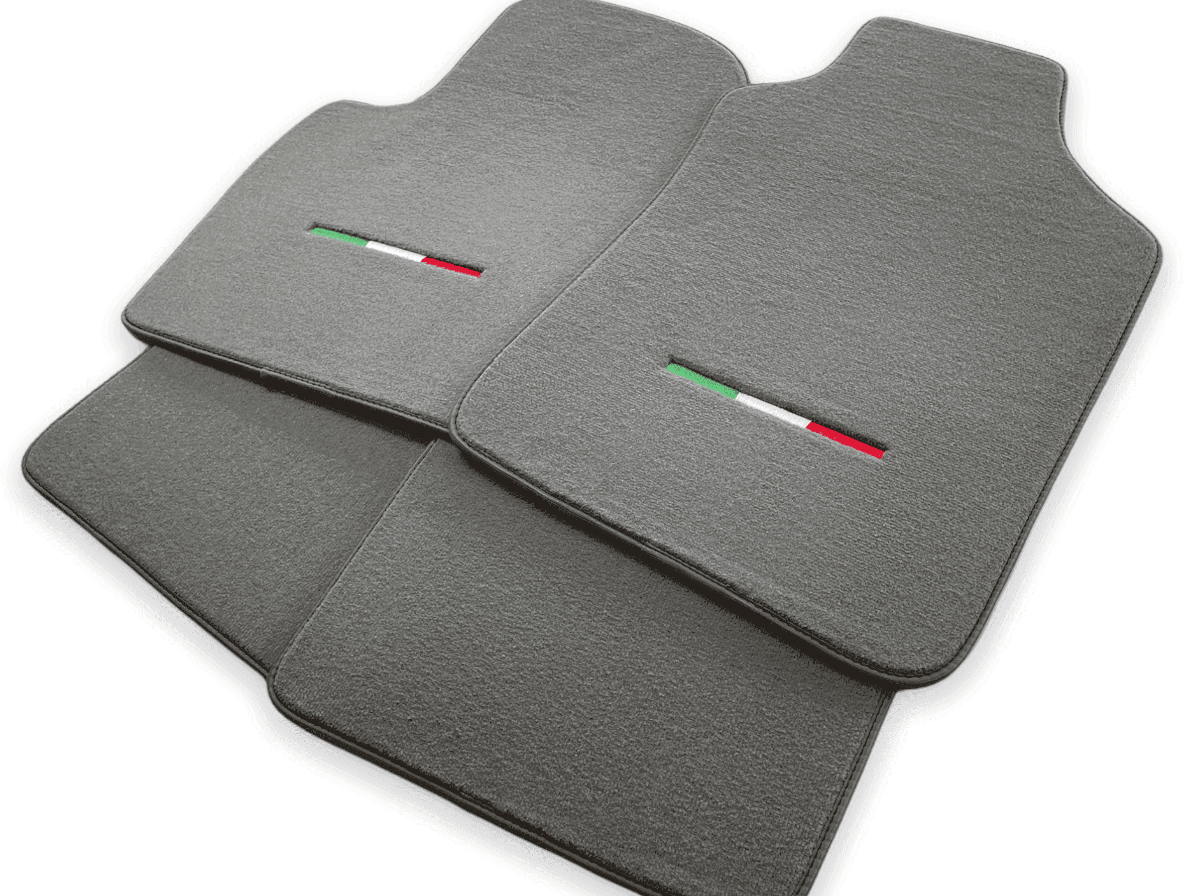Gray Floor Mats for Fiat Punto Evo (2009-2012) 5 Doors - AutoWin