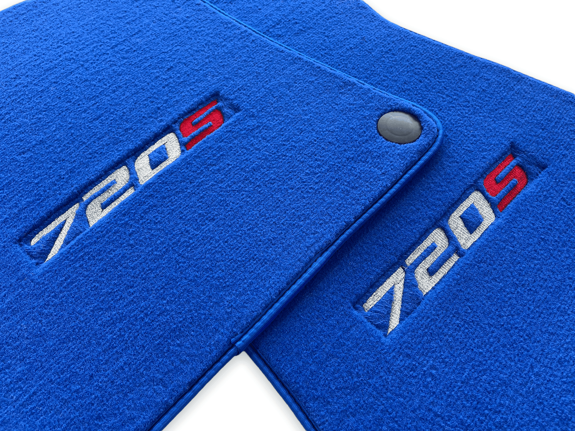 Floor Mats For McLaren 720S Blue Tailored Carpets Set AutoWin - AutoWin