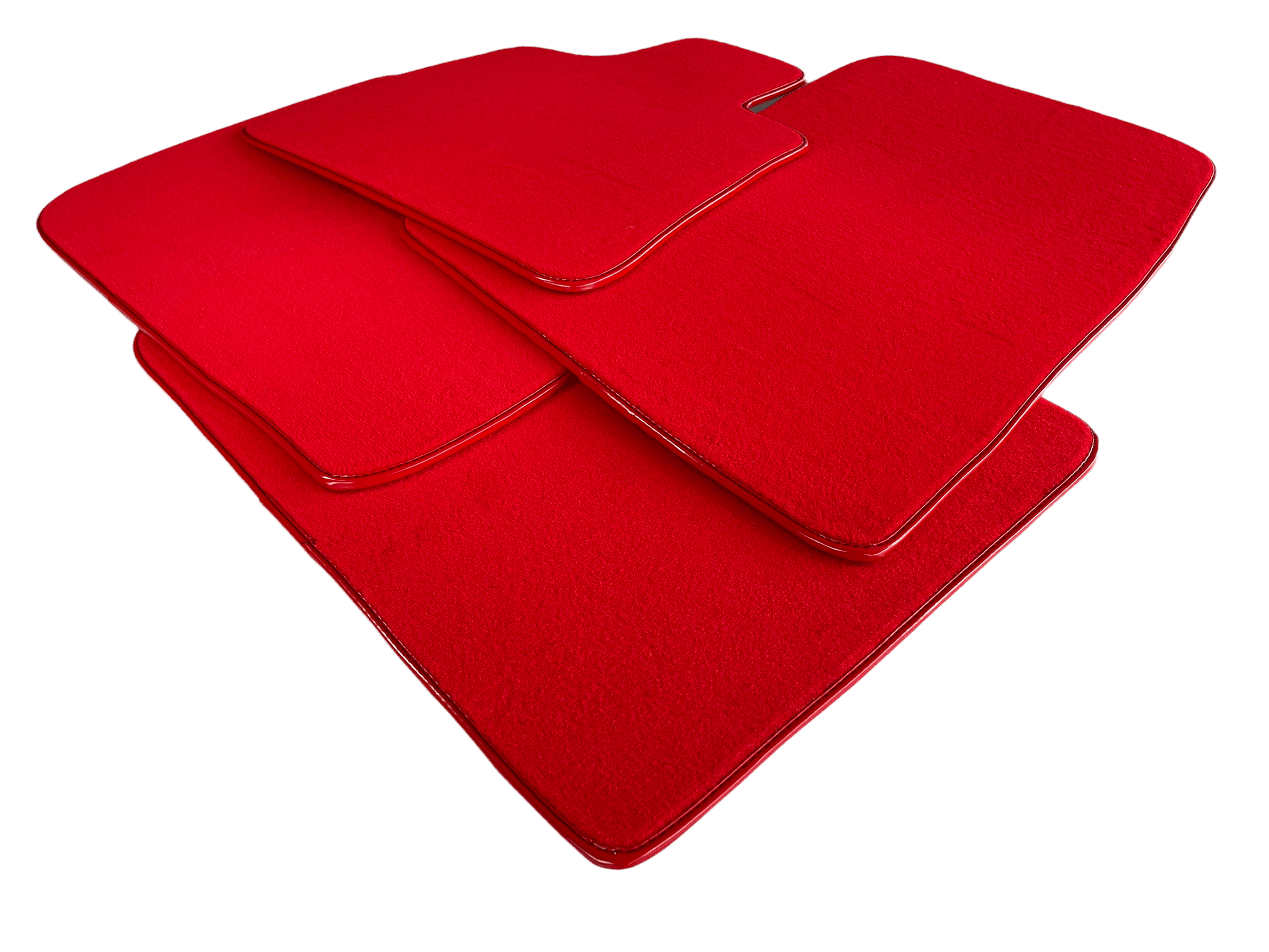 Floor Mats For Rolls Royce Dawn Rr6 2016-2023 Red - AutoWin