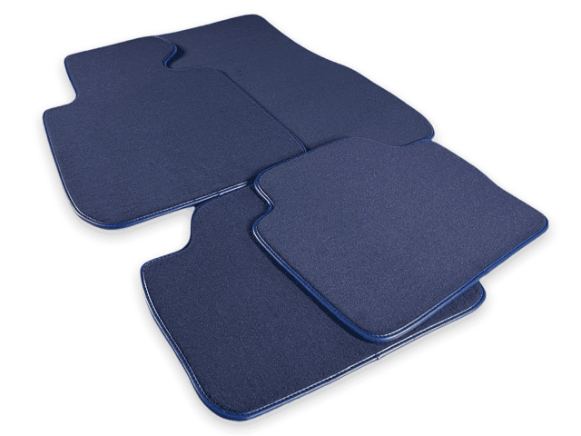 Floor Mats For Rolls Royce Phantom Drophead Coupe 2007–2016 Dark Blue - AutoWin
