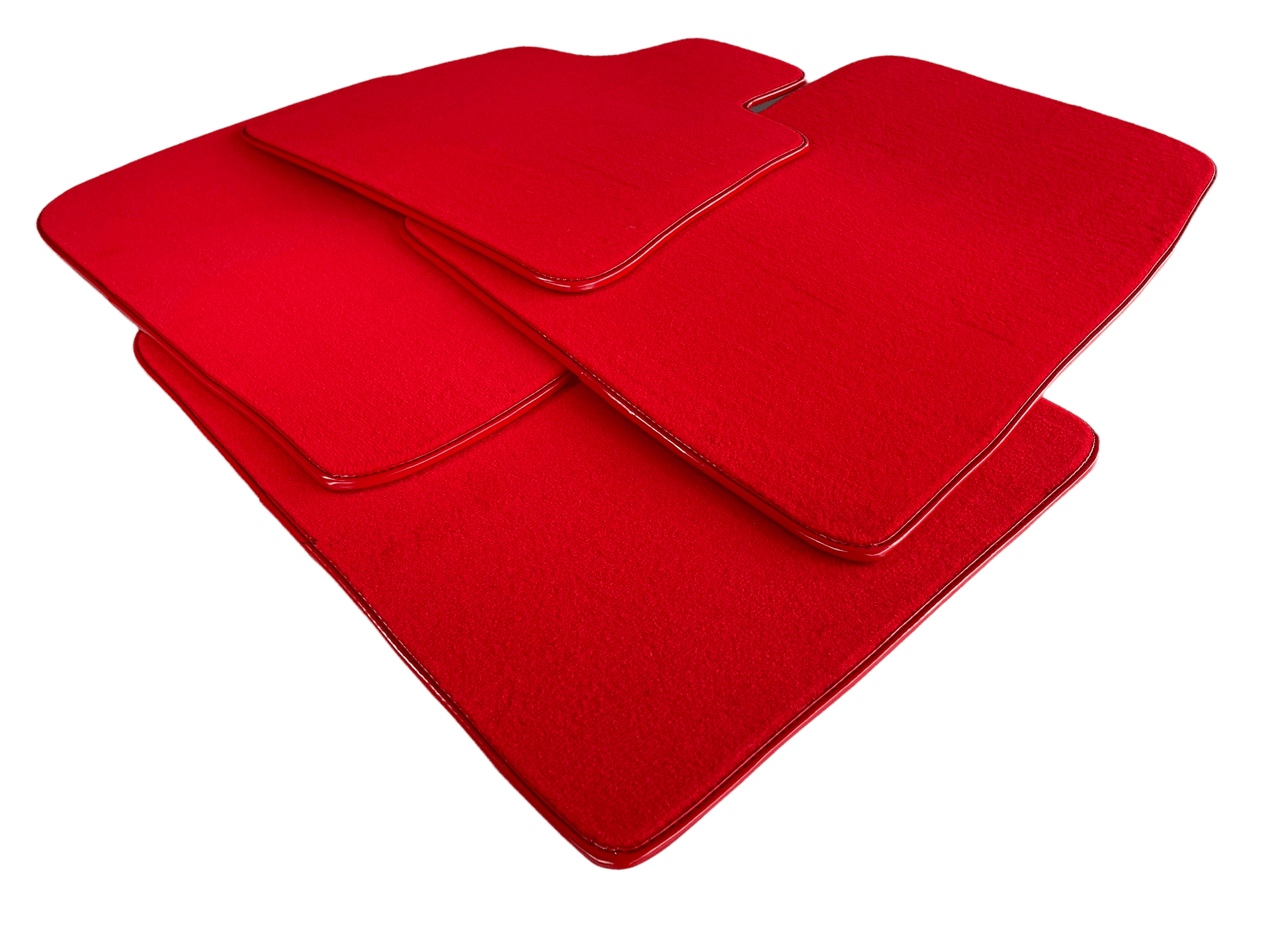 Floor Mats For Rolls Royce Wraith 2013-2023 Red - AutoWin