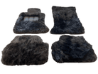 Genuine Sheepskin Floor Mats Rolls Royce Wraith 2013–2023 Er56 Design - AutoWin