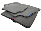 Gray Floor Mats For BMW 7 Series F02 With M Package AutoWin Brand - AutoWin