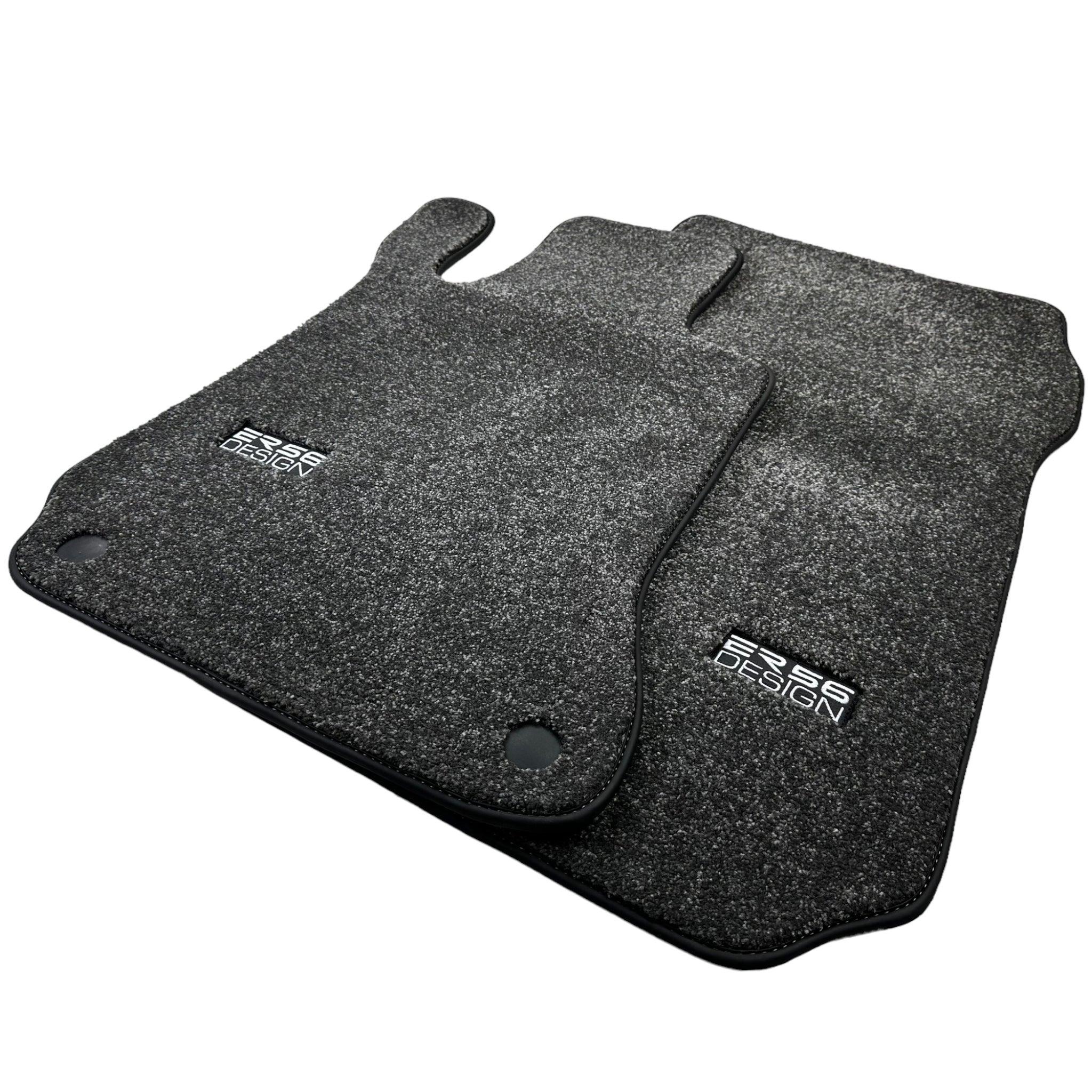 Gray Luxury Floor Mats For Mercedes Benz GLS-Class X166 (2016-2019) | ER56 Design - AutoWin
