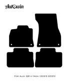Red Floor Mats for Audi Q8 e-tron (2023-2025) | ER56 Design - AutoWin