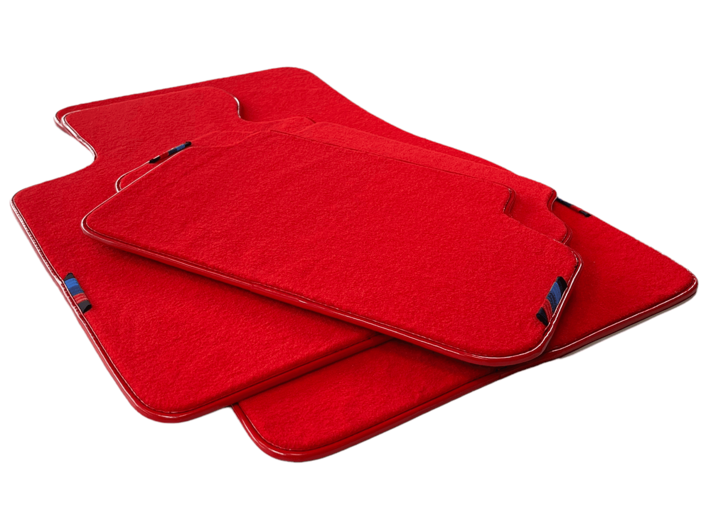 Red Mats For BMW 3 Series E46 Convertible With M Package AutoWin Brand - AutoWin