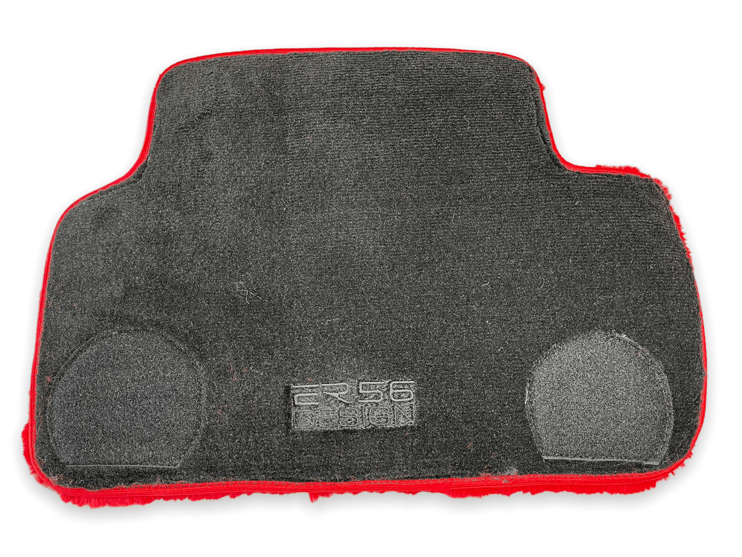 Red Sheepskin Floor Mats For Rolls Royce Wraith 2013–2023 Er56 Design - AutoWin