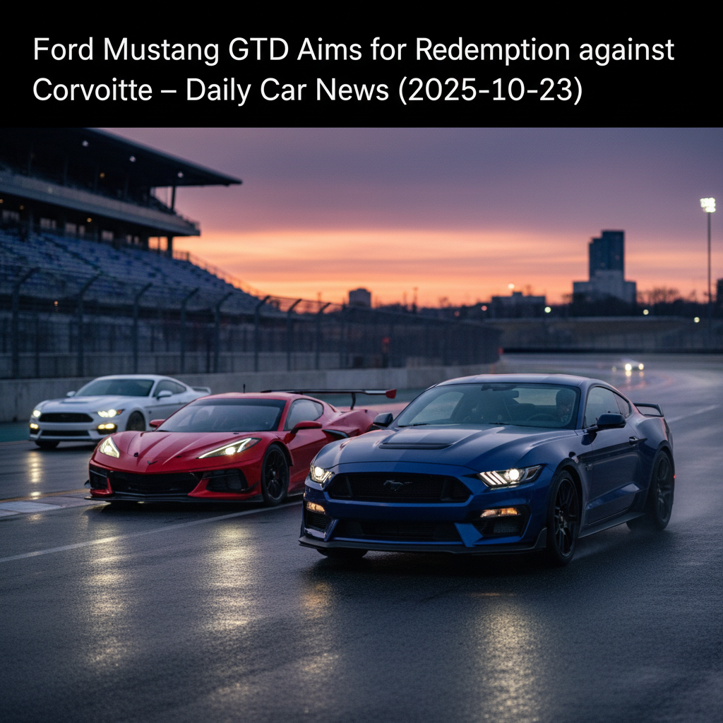 Ford Mustang GTD Aims for Redemption against Corvette – Daily Car News (2025-10-23)