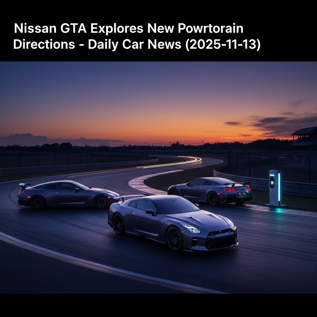 Nissan GT-R erkundet neue Antriebswege – Daily Car News (13.11.2025)