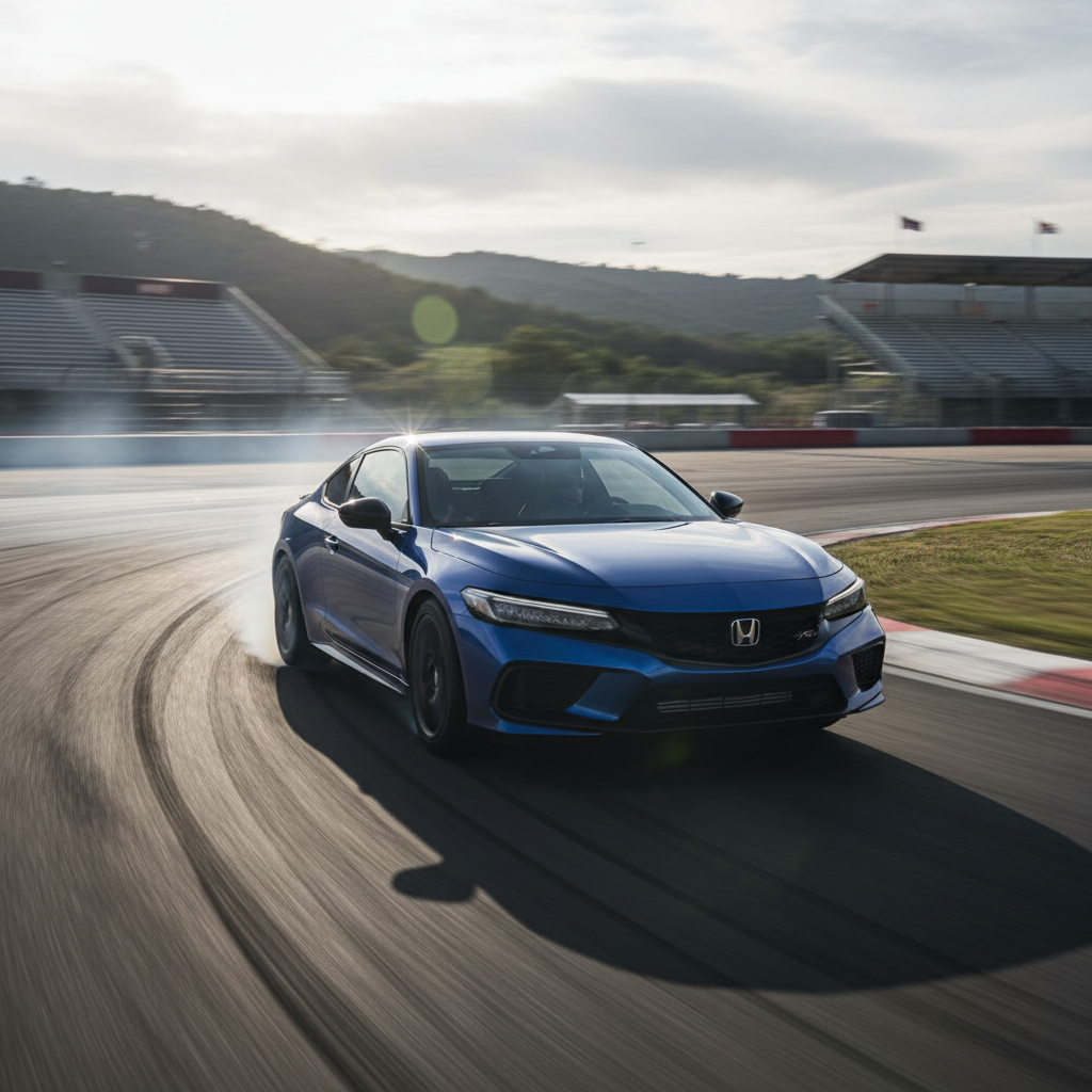 Editorial supporting image A: Highlight the most newsworthy model referenced by "Honda Integra Coupe Returns with Manual Transmission – Daily Car News