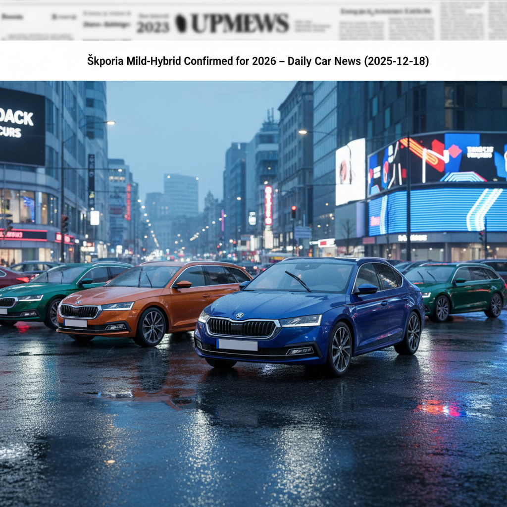 Skoda Octavia Mild-Hybrid Confirmed for 2026 – Daily Car News (2025-12-18)