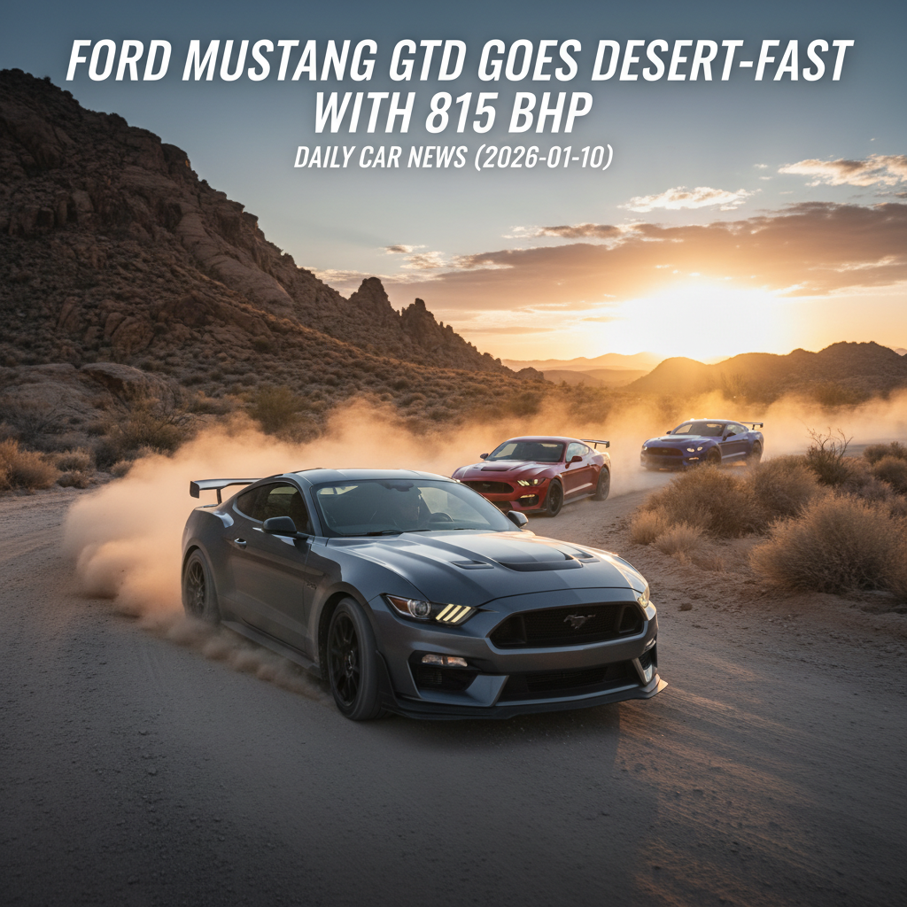 Ford Mustang GTD Goes Desert-Fast with 815 bhp – Daily Car News (2026-01-10)