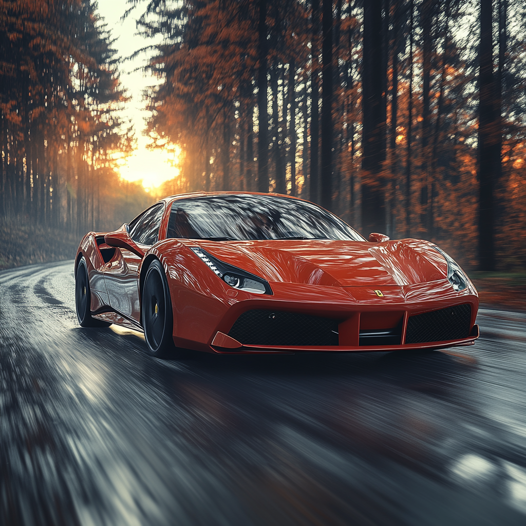 Il Layout Elegante di un Abitacolo Ferrari