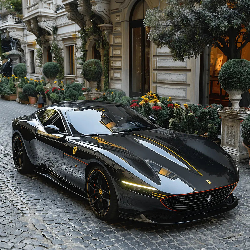 Wer hat den Ferrari Roma entworfen?