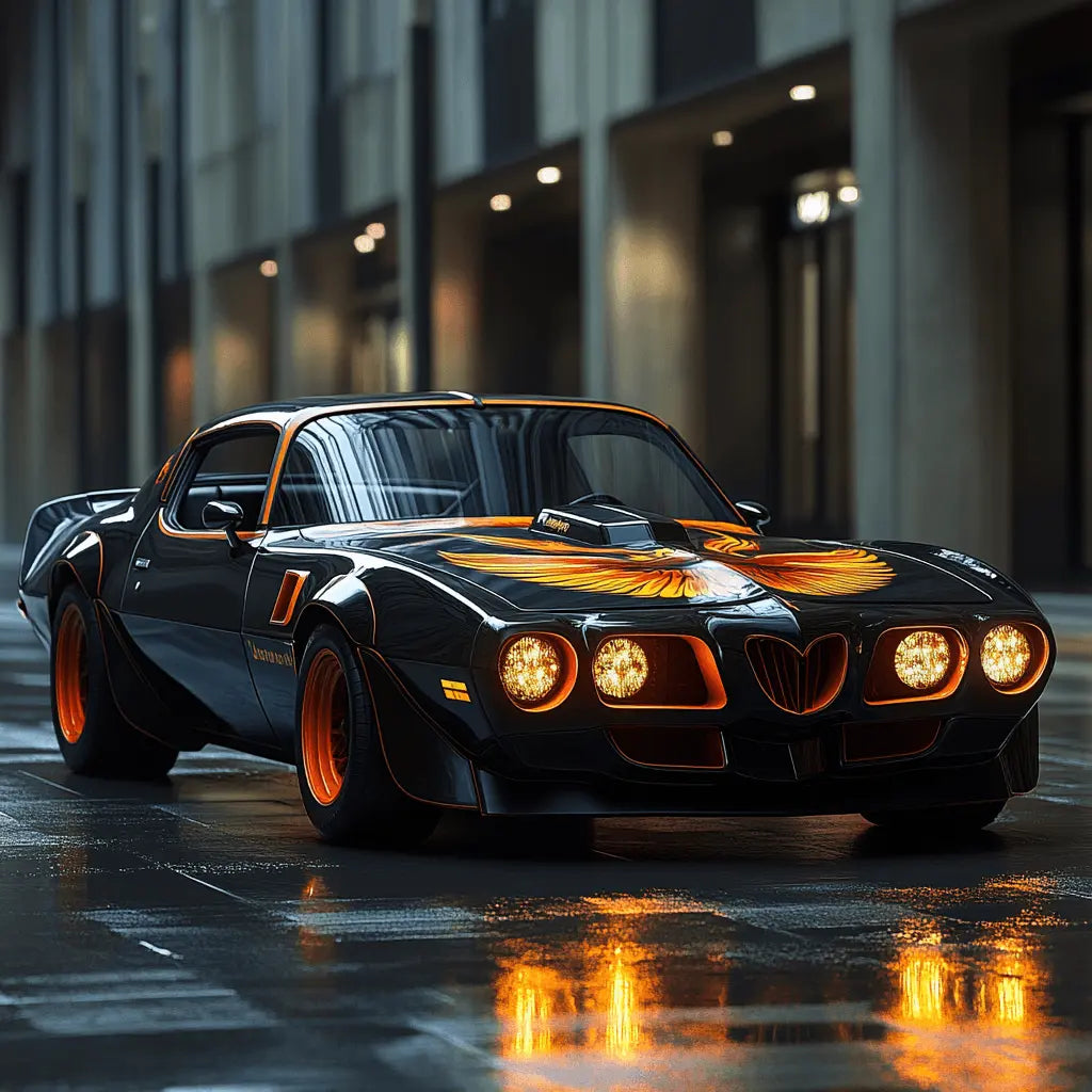 Pontiac Firebird: Un Legendario Auto Muscle Americano, Vivido y Ruidoso (En el Mejor Sentido)