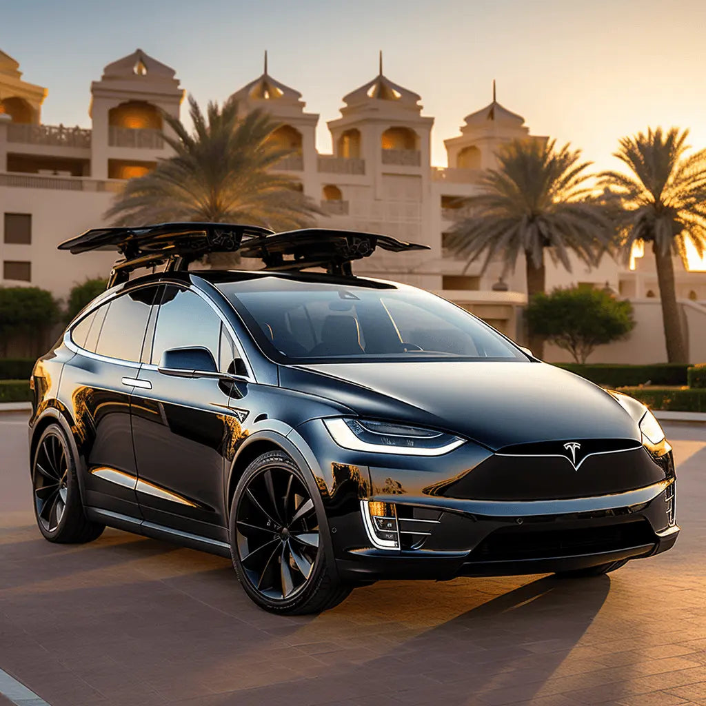 Tesla Model X con 6 posti (2015–2023): Ridefinire la Mobilità Familiare, Un Portellone Falco alla Volta