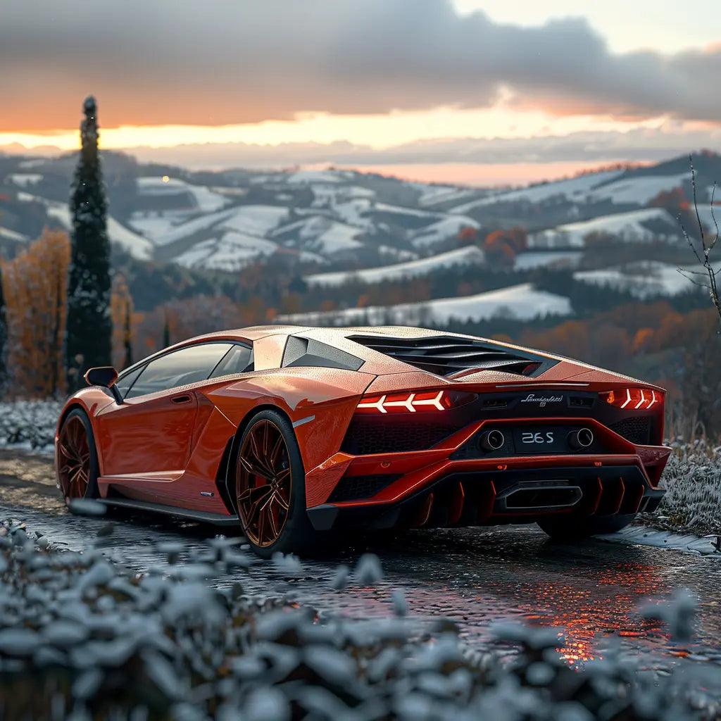 Tapetes Únicos para Lamborghini Aventador