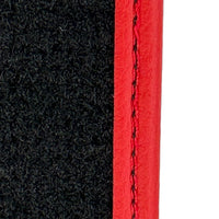 Floor Mats for Ferrari 458 Italia (2009-2015) with Red Trim - AutoWin