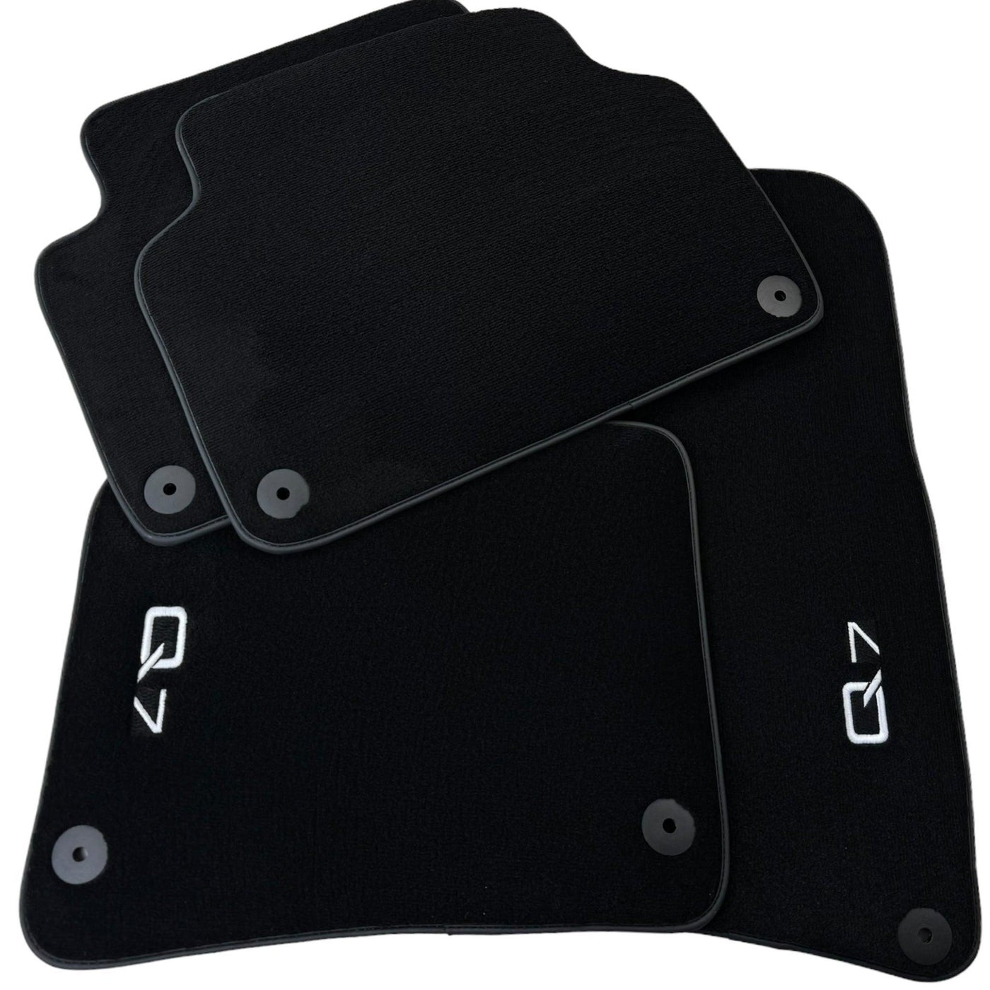 Black Floor Mats for Audi Q7 4M (2015-2019) - AutoWin