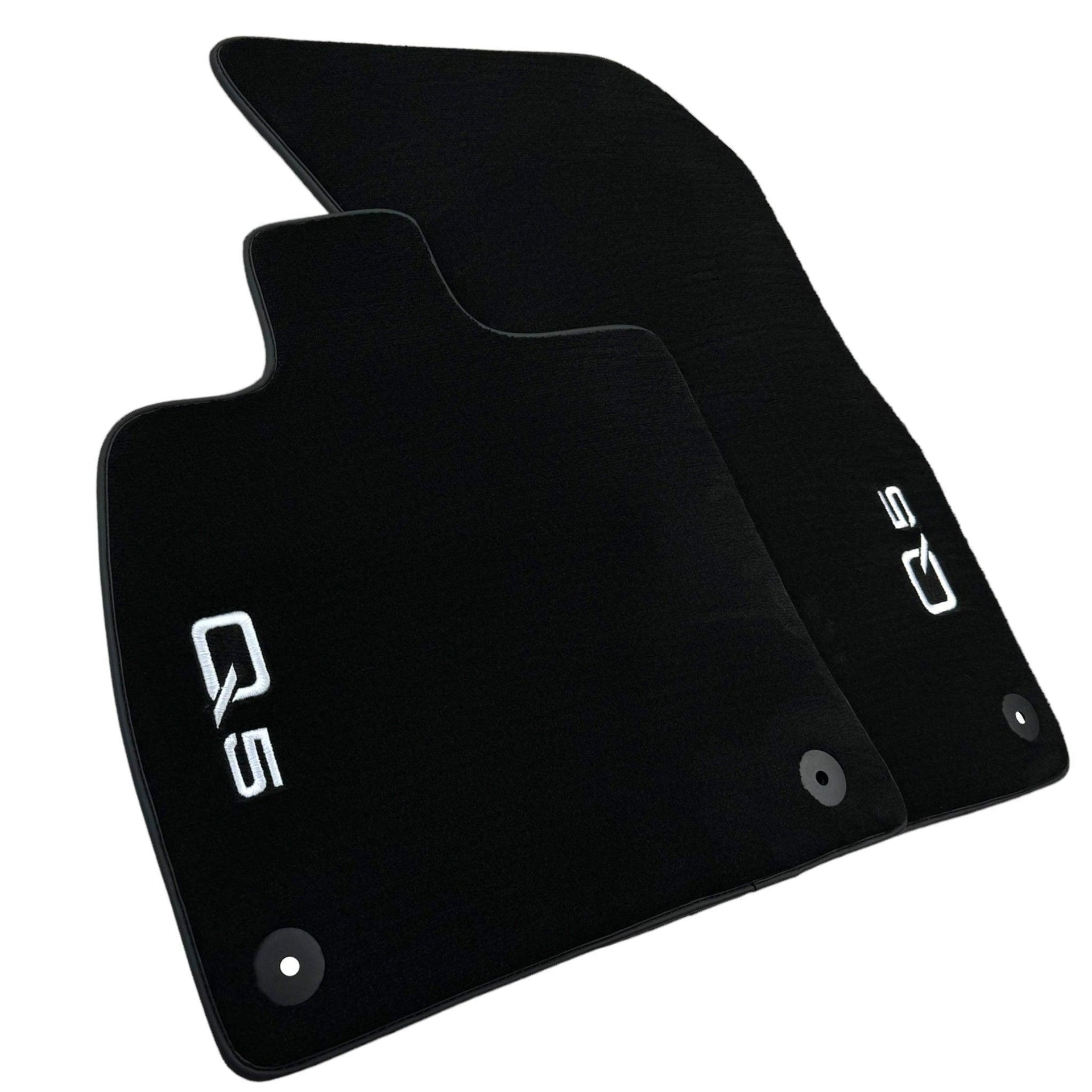 Black Floor Mats for Audi Q5 FY Hybrid (2017-2023) - AutoWin