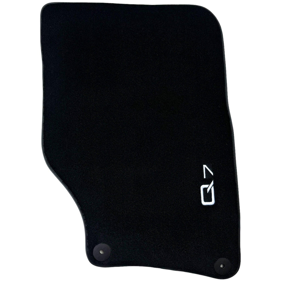 Black Floor Mats for Audi Q7 4M (2019-2023) - AutoWin