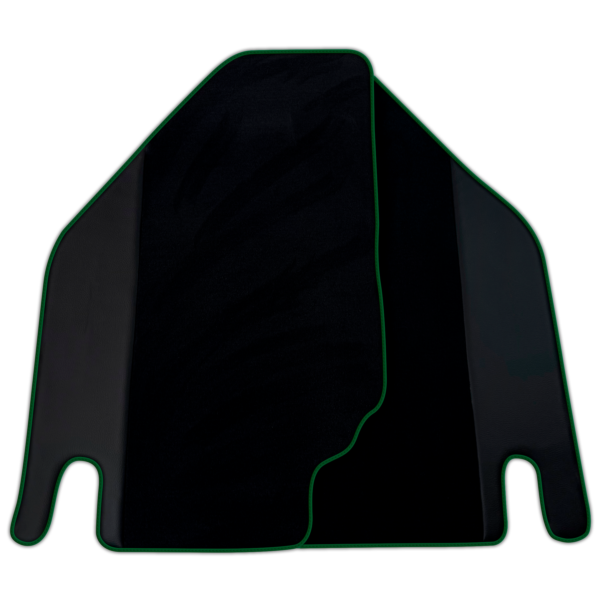 Lamborghini Countach Black Floor Mats (1974-1990) - Premium Leather