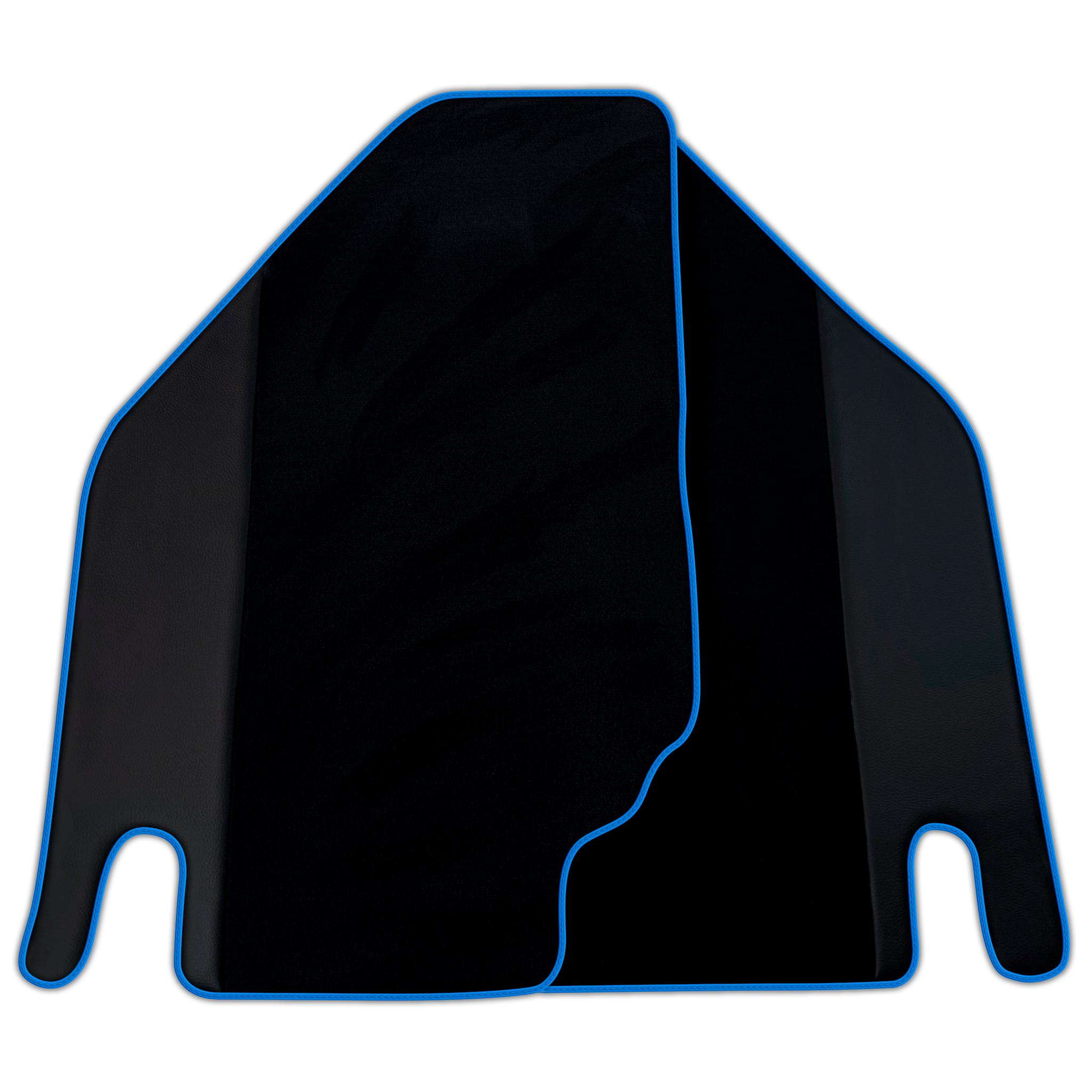 Lamborghini Countach Black Floor Mats (1974-1990) - Premium Leather