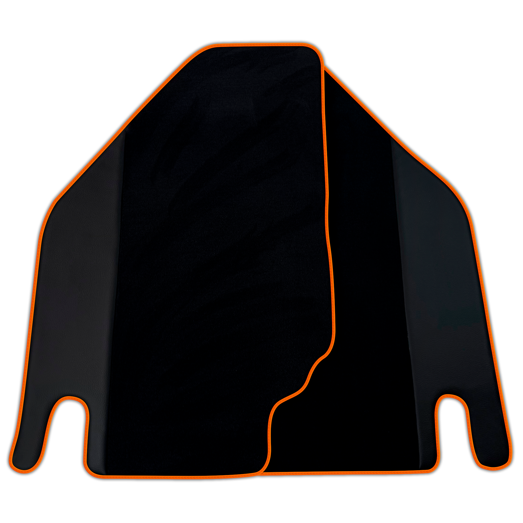 Lamborghini Countach Black Floor Mats (1974-1990) - Premium Leather