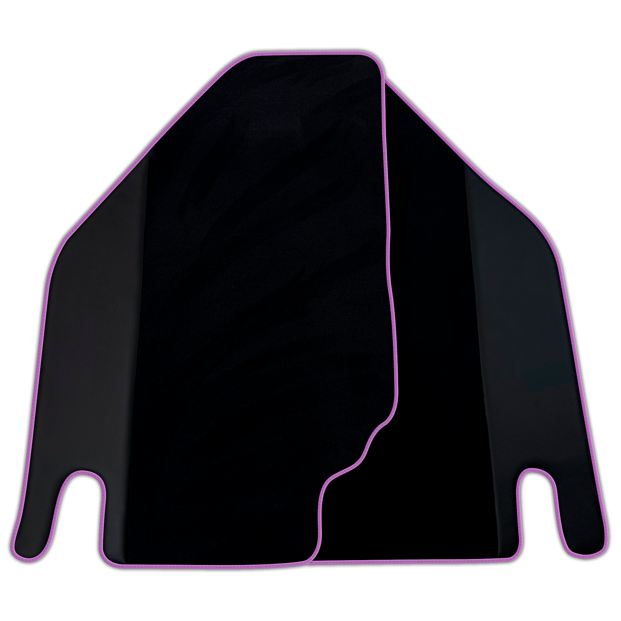 Lamborghini Countach Black Floor Mats (1974-1990) - Premium Leather