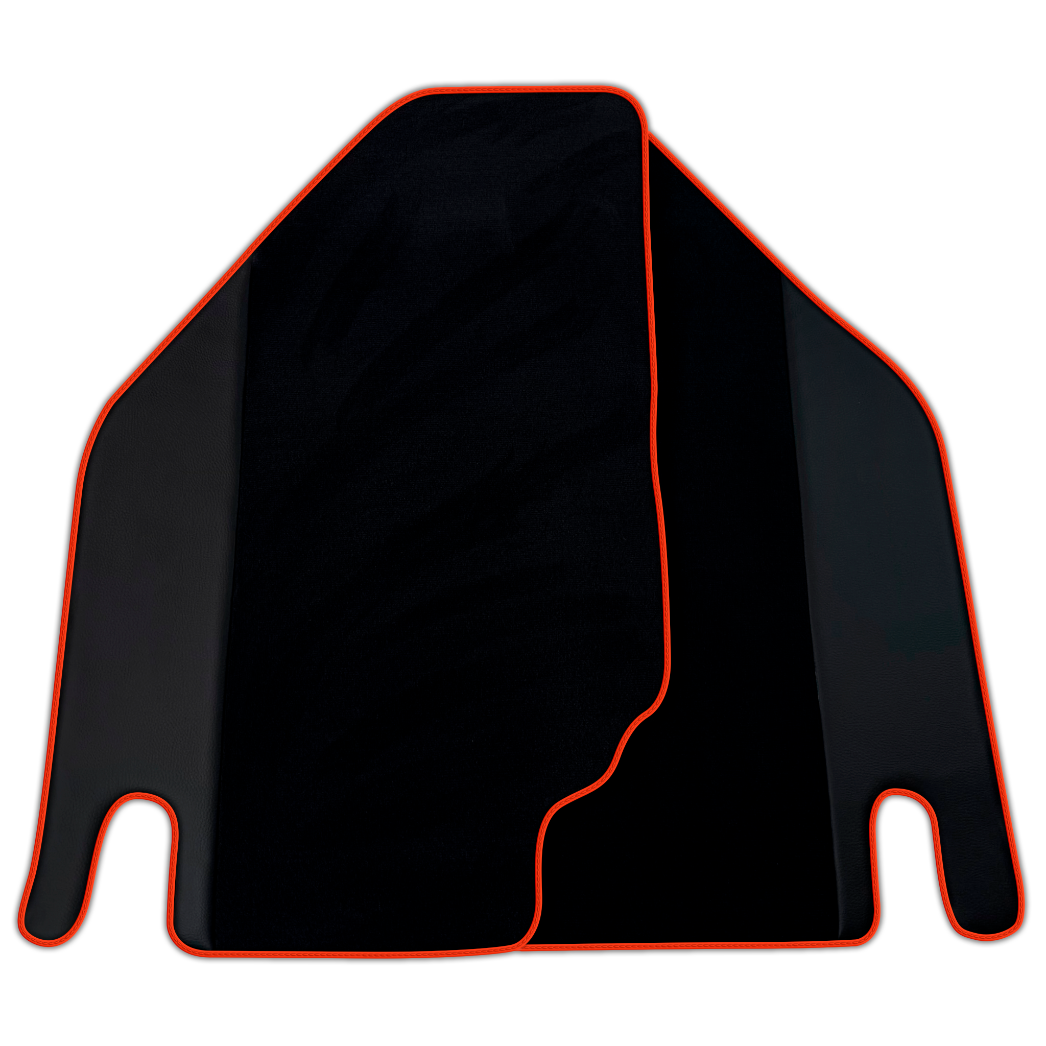Lamborghini Countach Black Floor Mats (1974-1990) - Premium Leather