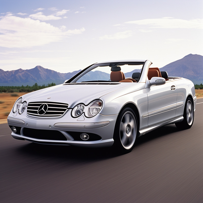 Werten Sie Ihr Mercedes-Benz CLK A208 Cabrio (1998–2003) mit den Premium-Fußmatten von Autowin auf