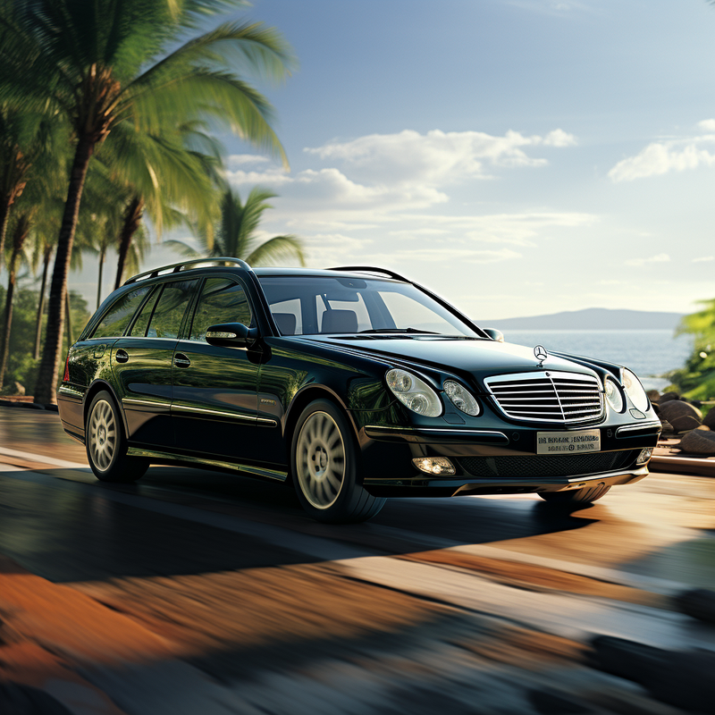 Eleve su Mercedes-Benz Clase E S211 Estate (2003-2009) con los tapetes premium de Autowin