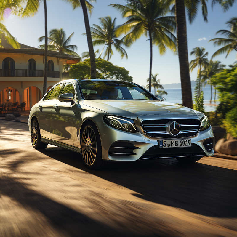 Eleve su Mercedes-Benz Clase E W213 Sedan (2016-2020) híbrido con tapetes premium de Autowin