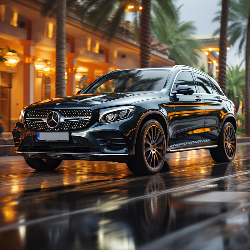 Elevate Your Mercedes GLC X253 SUV (2015-2019) with Autowin's Premium Floor Mats