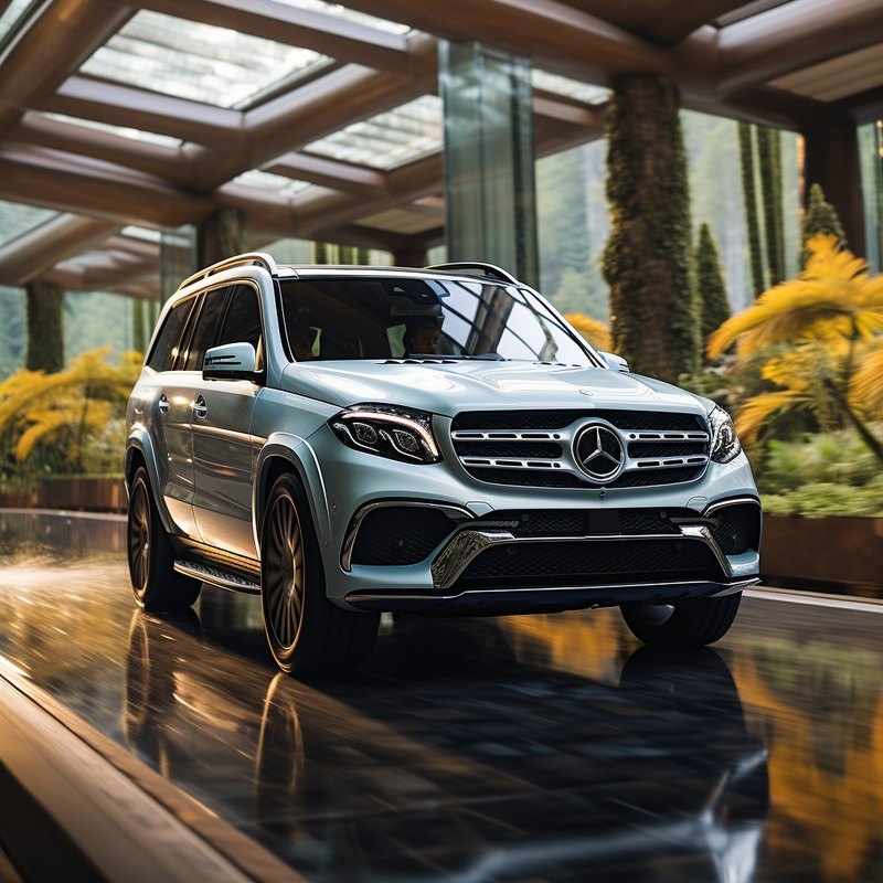 Elevate Your Mercedes GLS X166 (2016-2019) with Autowin's Premium Floor Mats